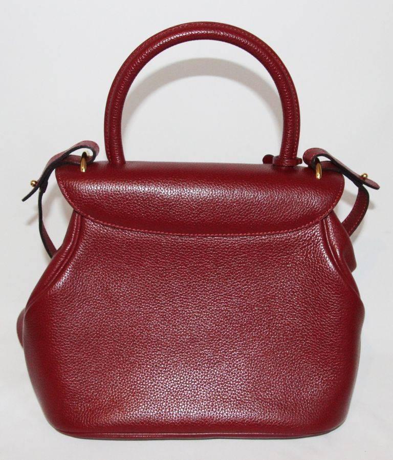 Red Pretty Baltimore Delvaux vintage bag, 2000