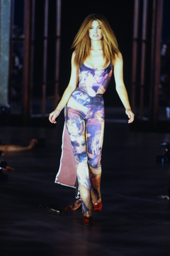 Vivienne Westwood Spring 1993 'Hercules and Omphale' Boucher Print Denim Set