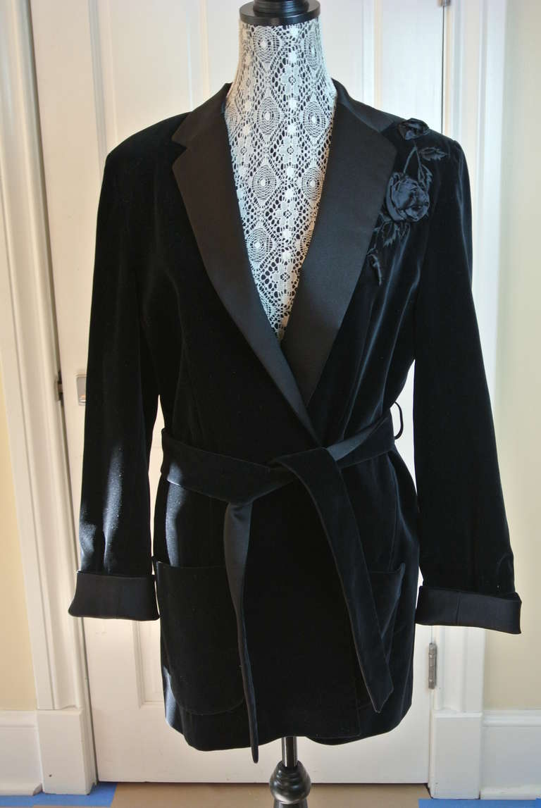 Tomasz Starszweski Couture Smoking Jacket