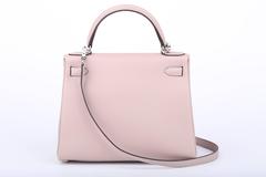 Hermes Kelly Glycine 28 cm Togo Leather with Silver HDW