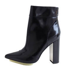 3.1 Phillip Lim Black Leather Ankle Boots