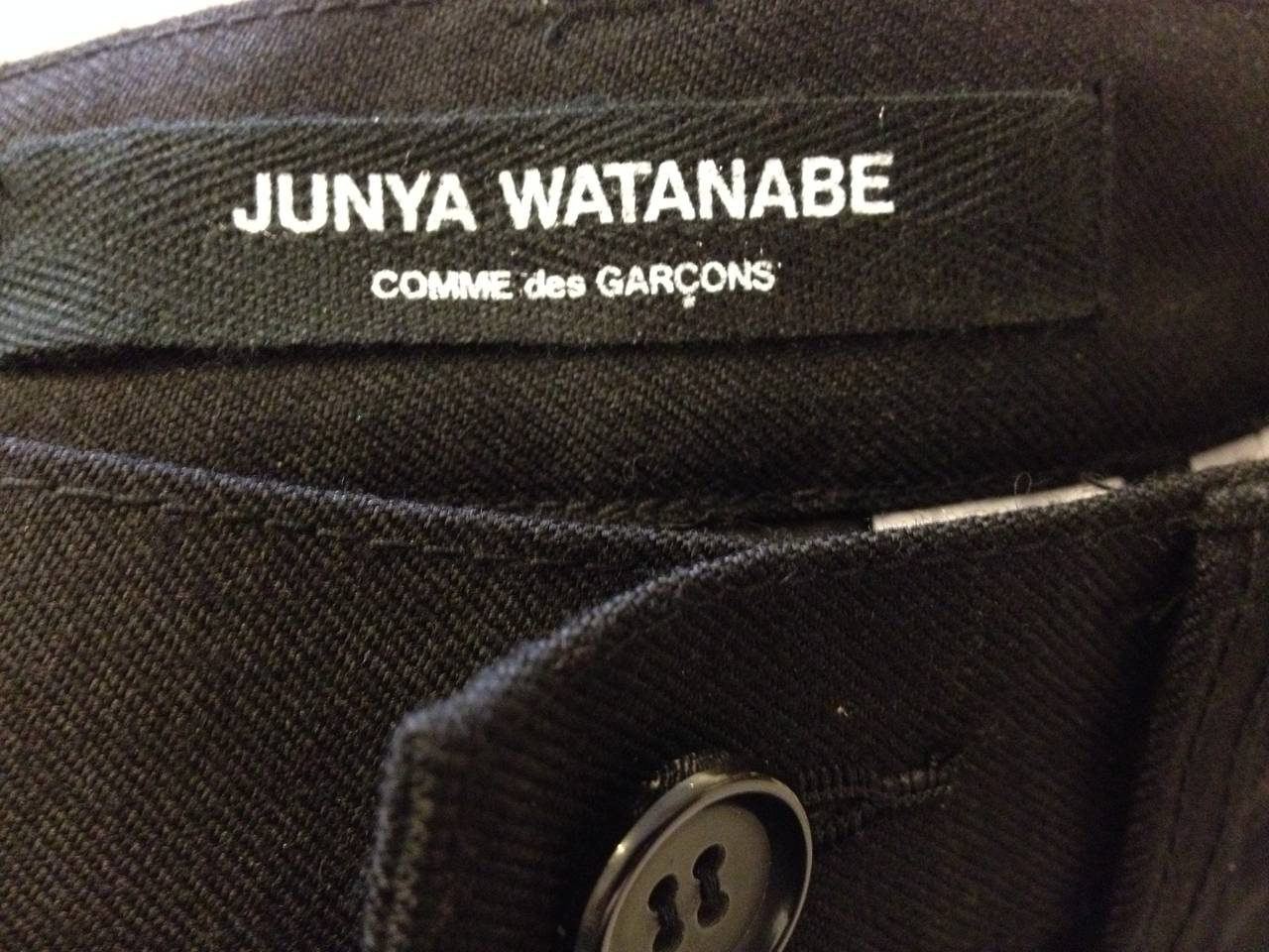 Junya Watanabe Black Flared Skirt 2