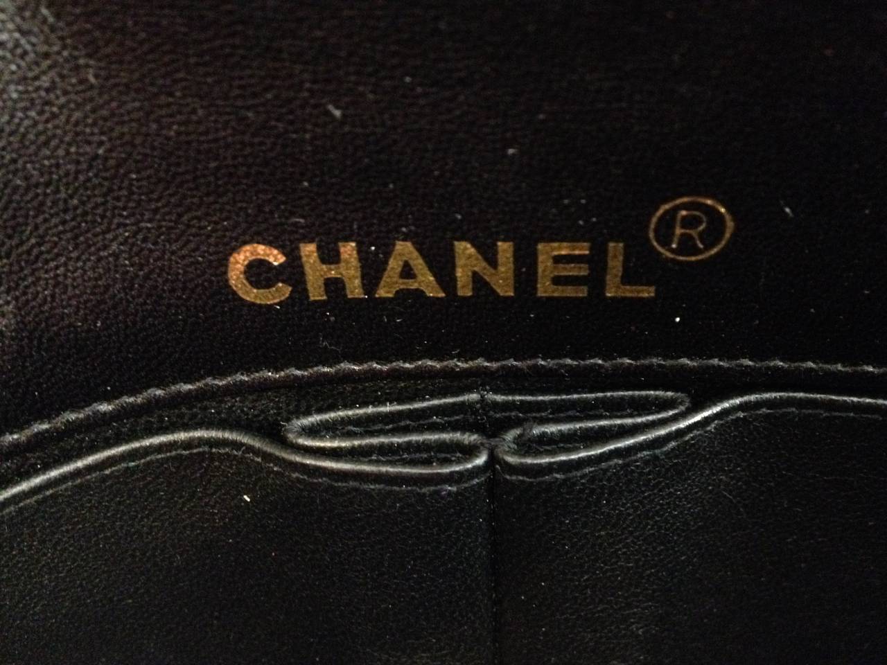 Chanel Black Ponyhair Coco Clutch In Excellent Condition In San Francisco, CA