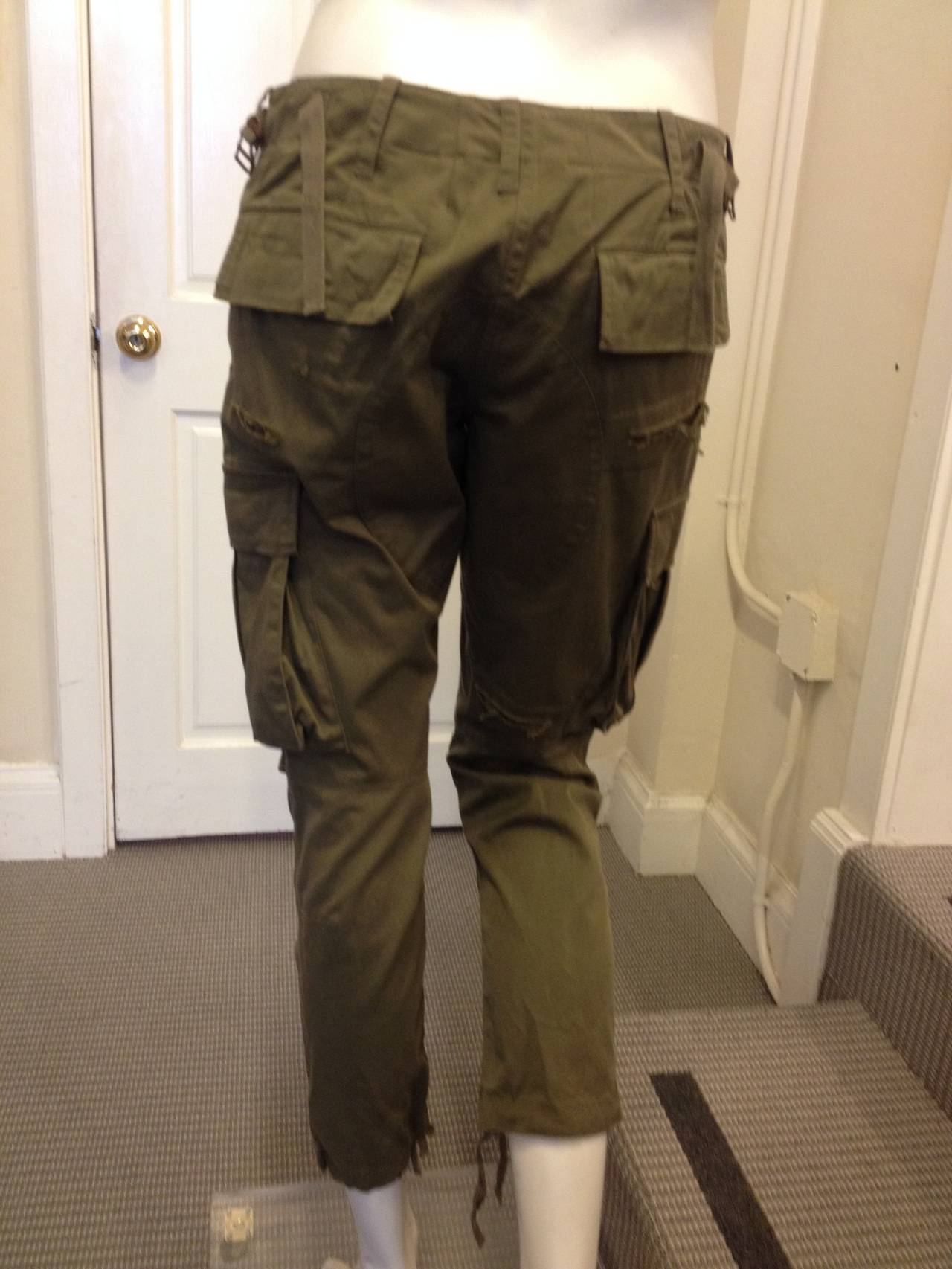 balmain cargo pants