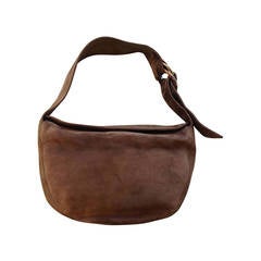 Cartier Mushroom Brown Suede Purse