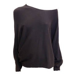 The Row Grey Batwing Sweater