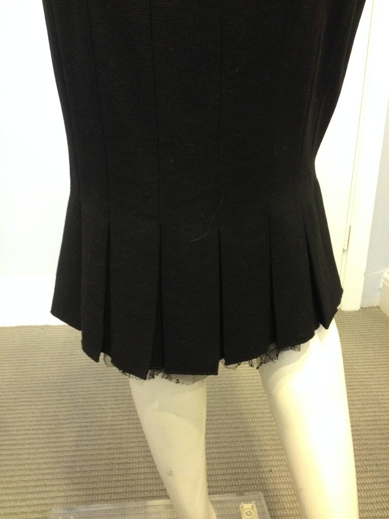 Marc Jacobs Black Skirt With Tulle Detail 2