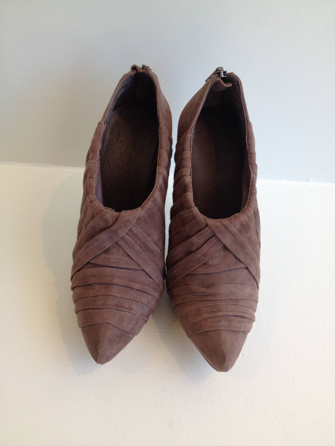 brown alexander wang heels