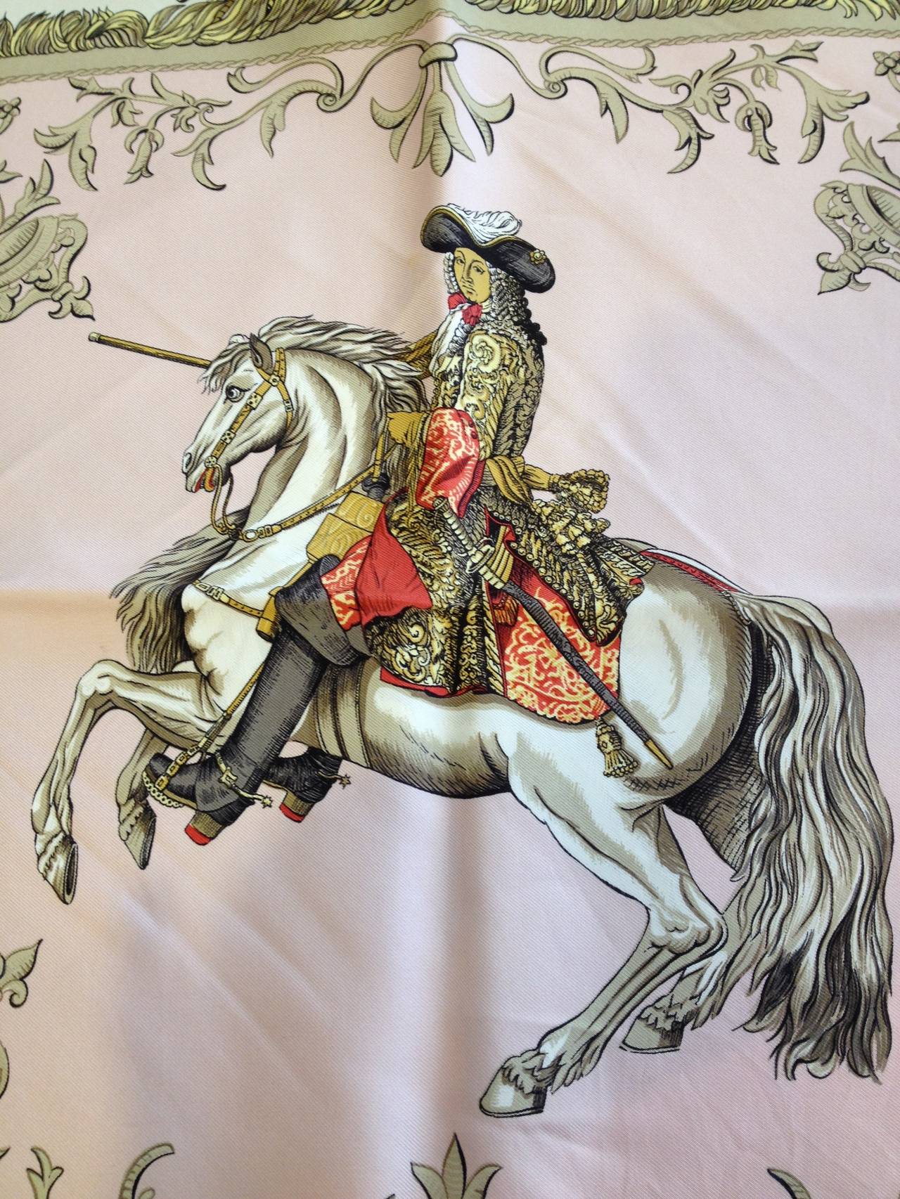 Hermes Ludovicus Magnus Scarf In Excellent Condition In San Francisco, CA