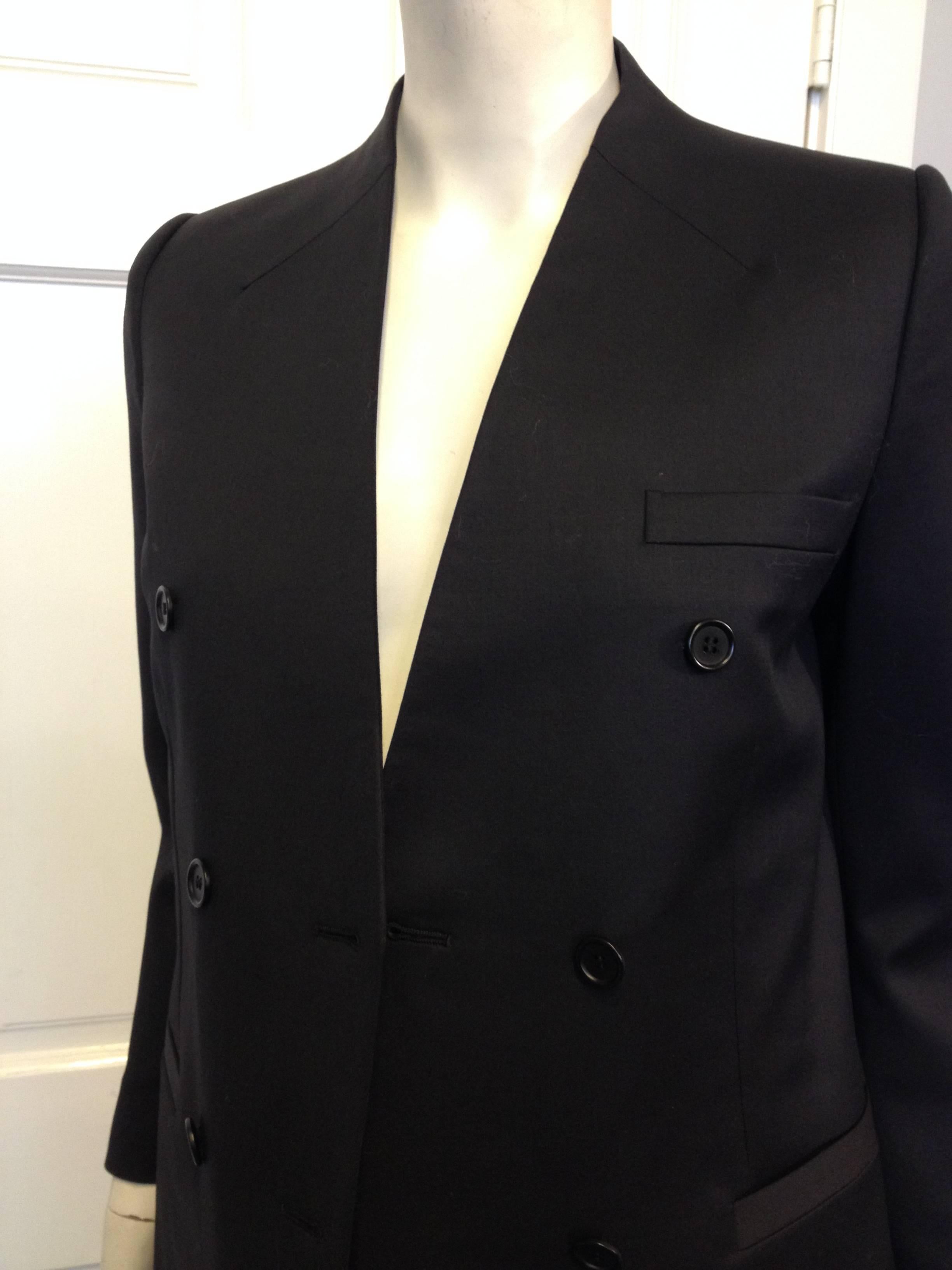 Women's Givenchy Black Double Breasted Blazer