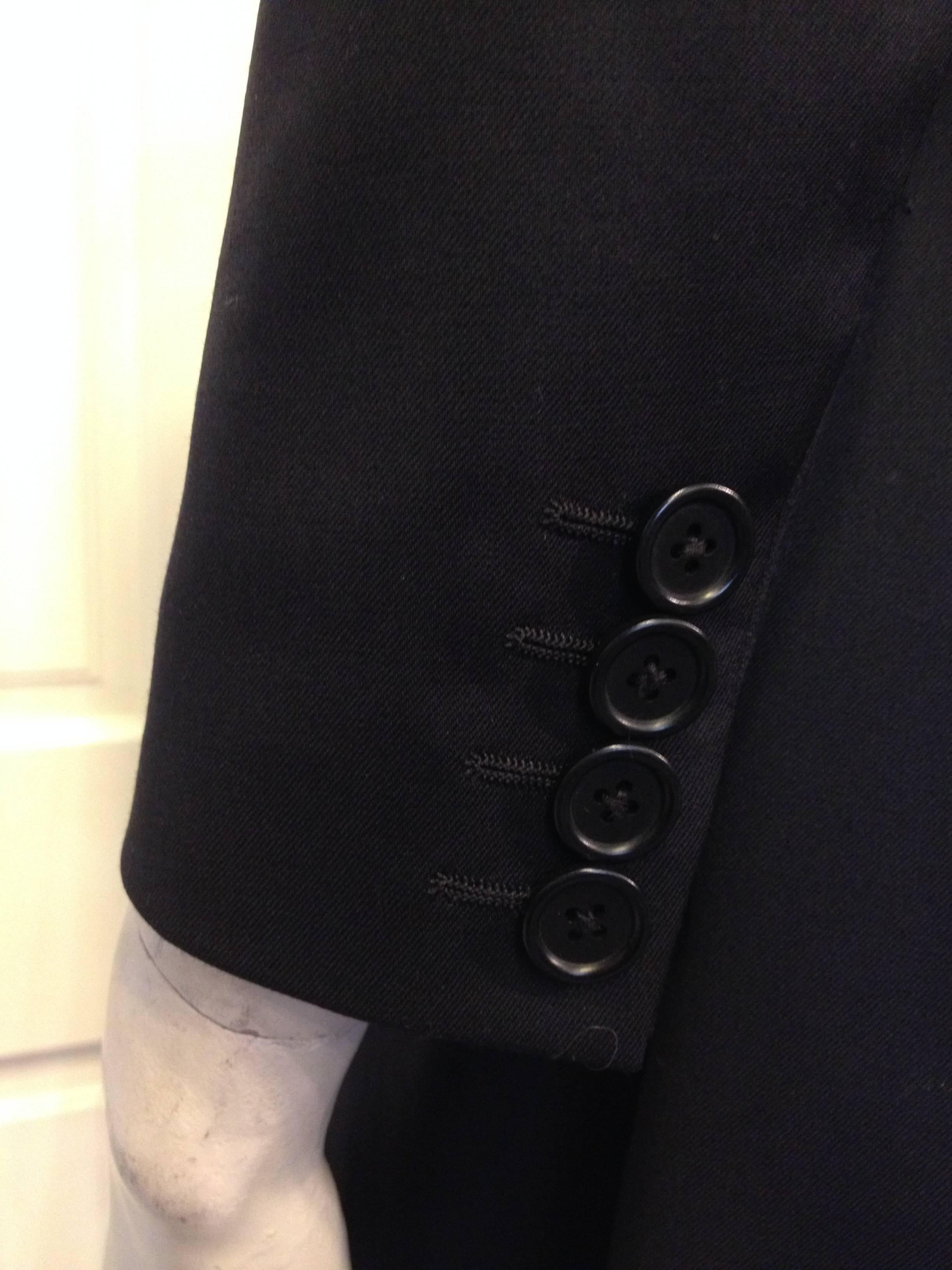 Givenchy Black Double Breasted Blazer 3