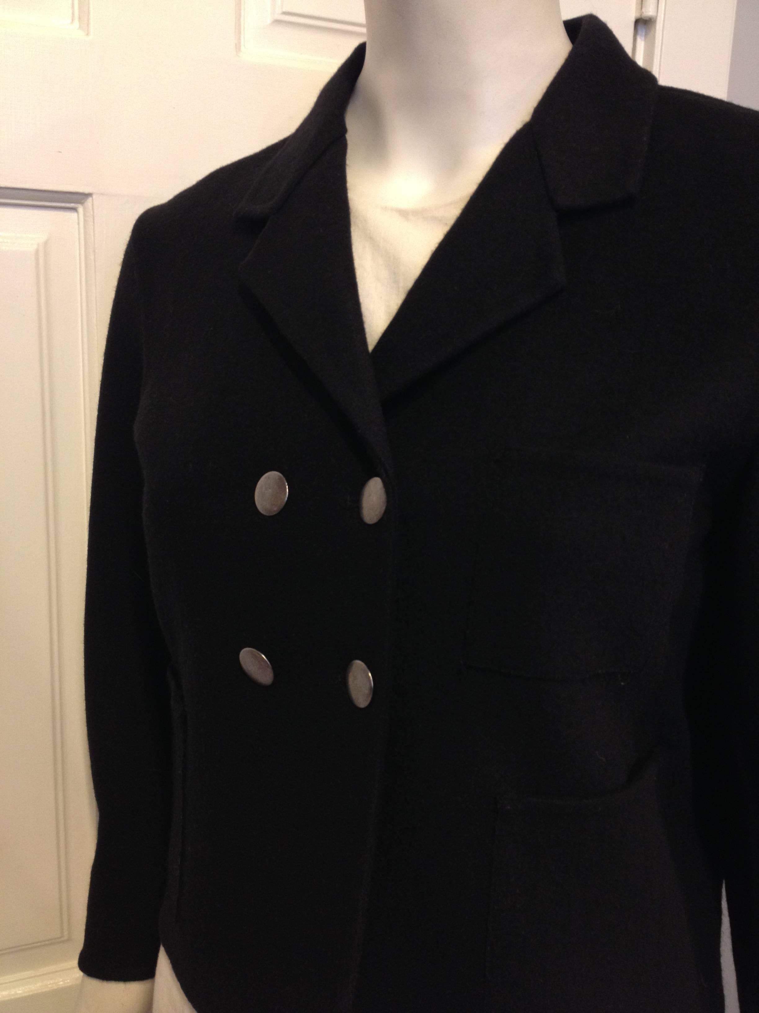Women's Jean Paul Gaultier Black Double Breasted Jacket