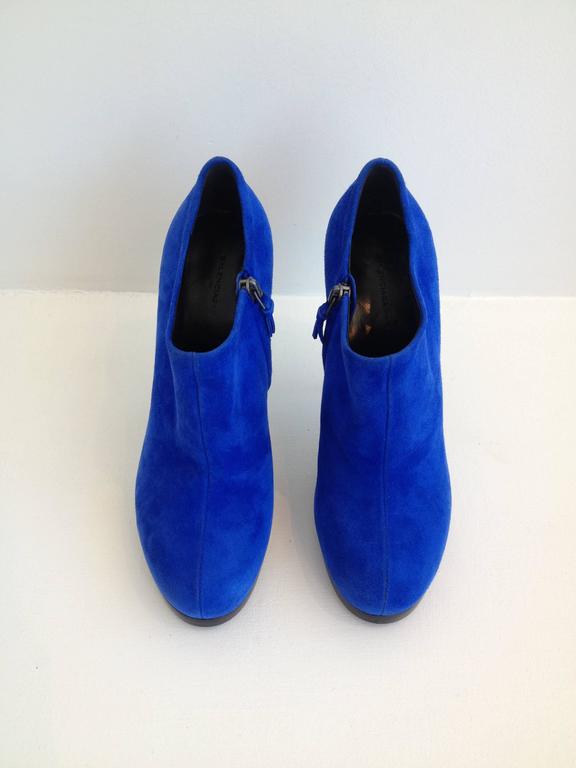 blue suede balenciaga