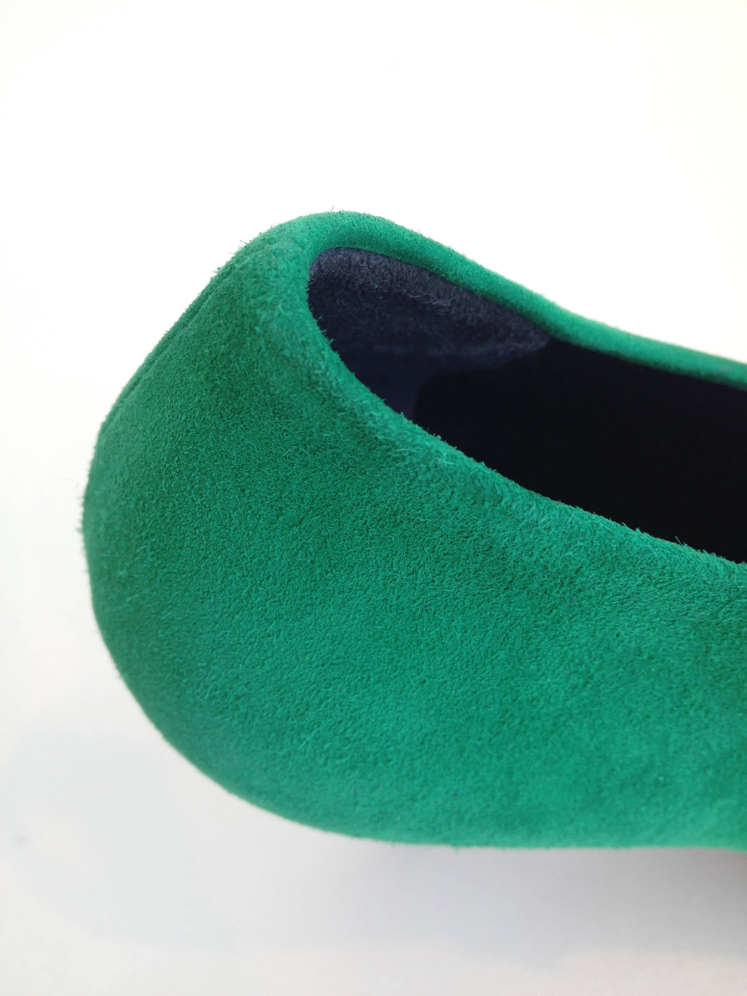 Women's Balenciaga Green Suede Booties For Sale