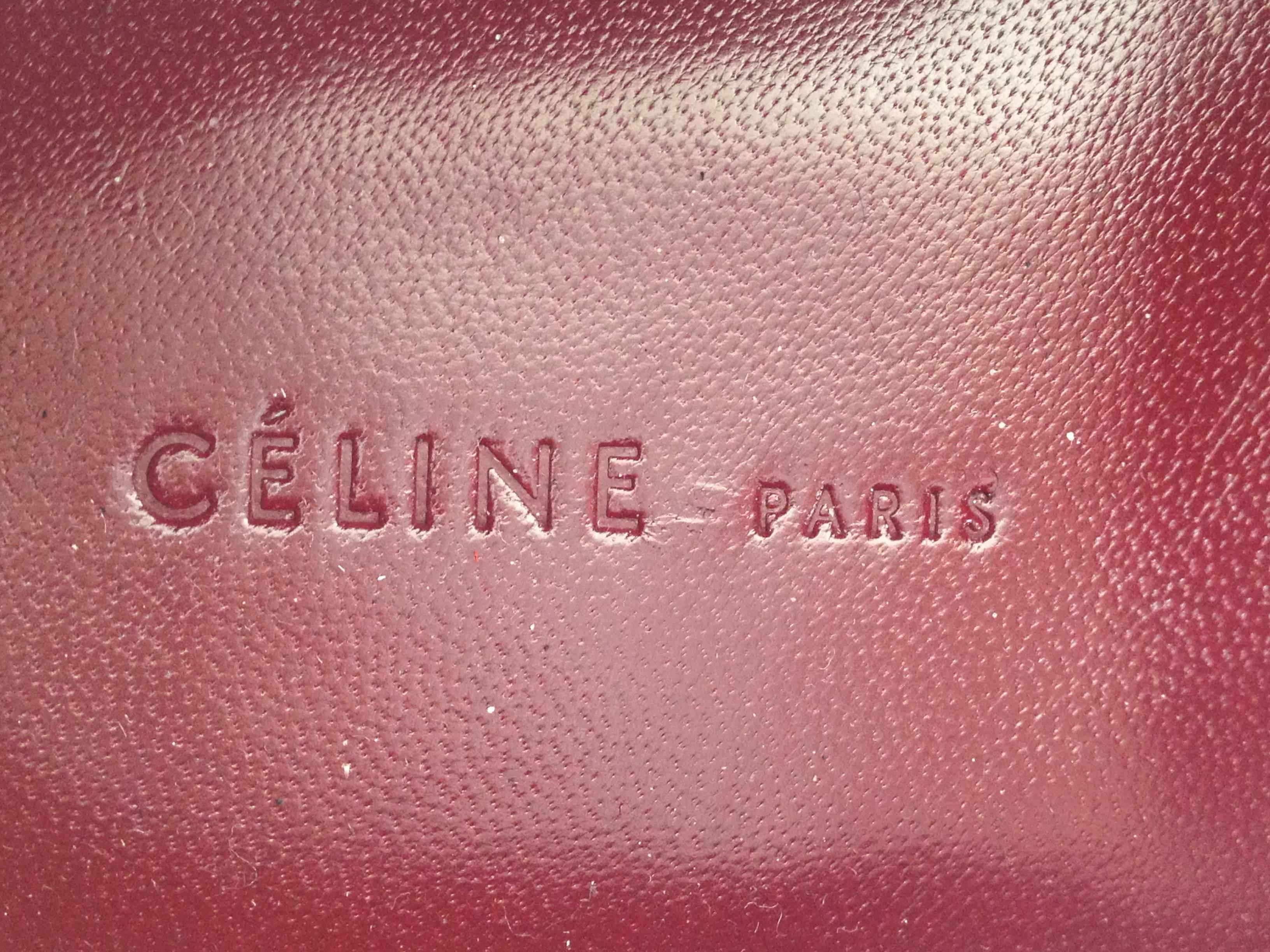 Celine Black Patent Smoking Slippers 4