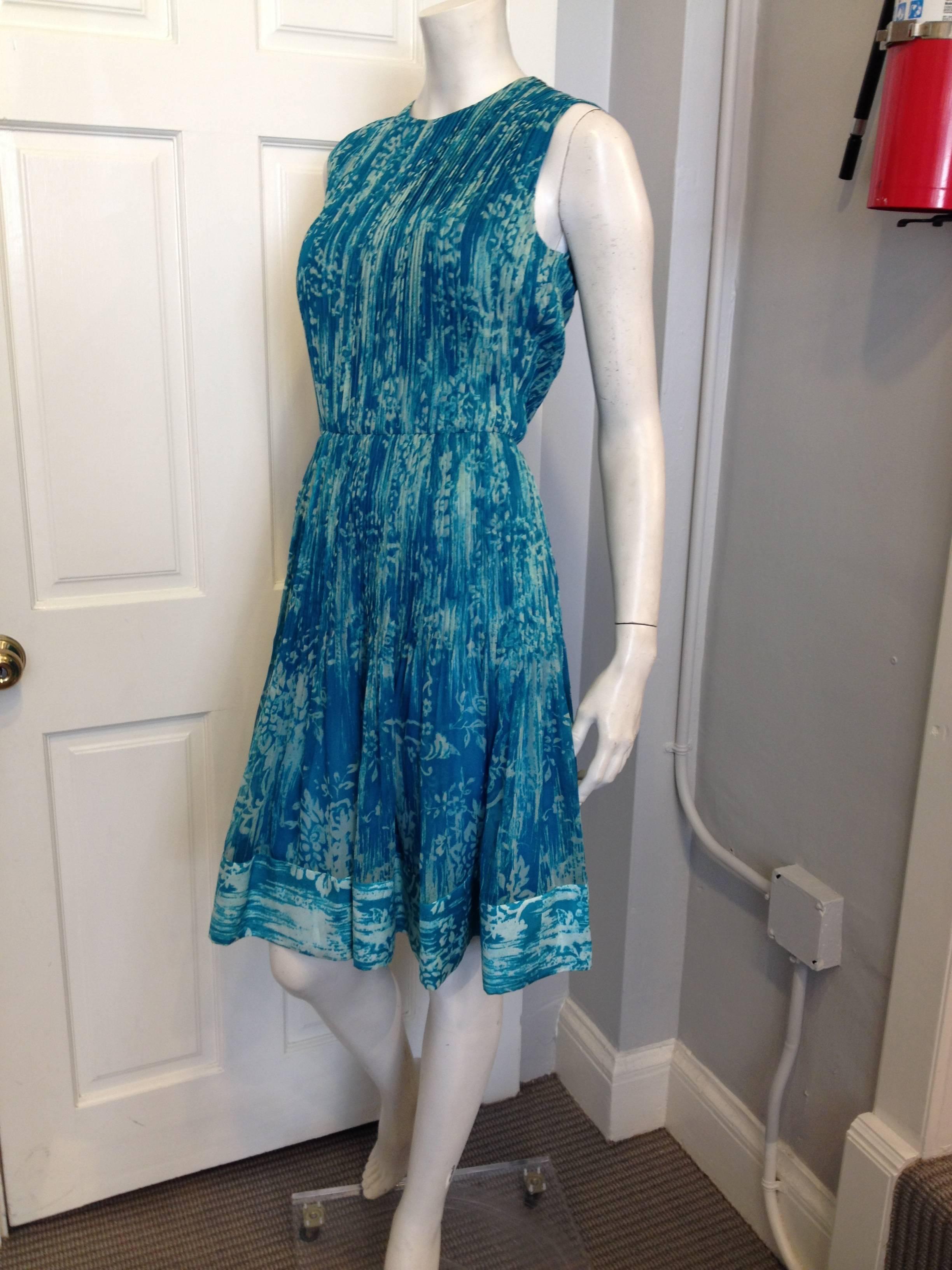 Oscar De La Renta Cerulean Gowns