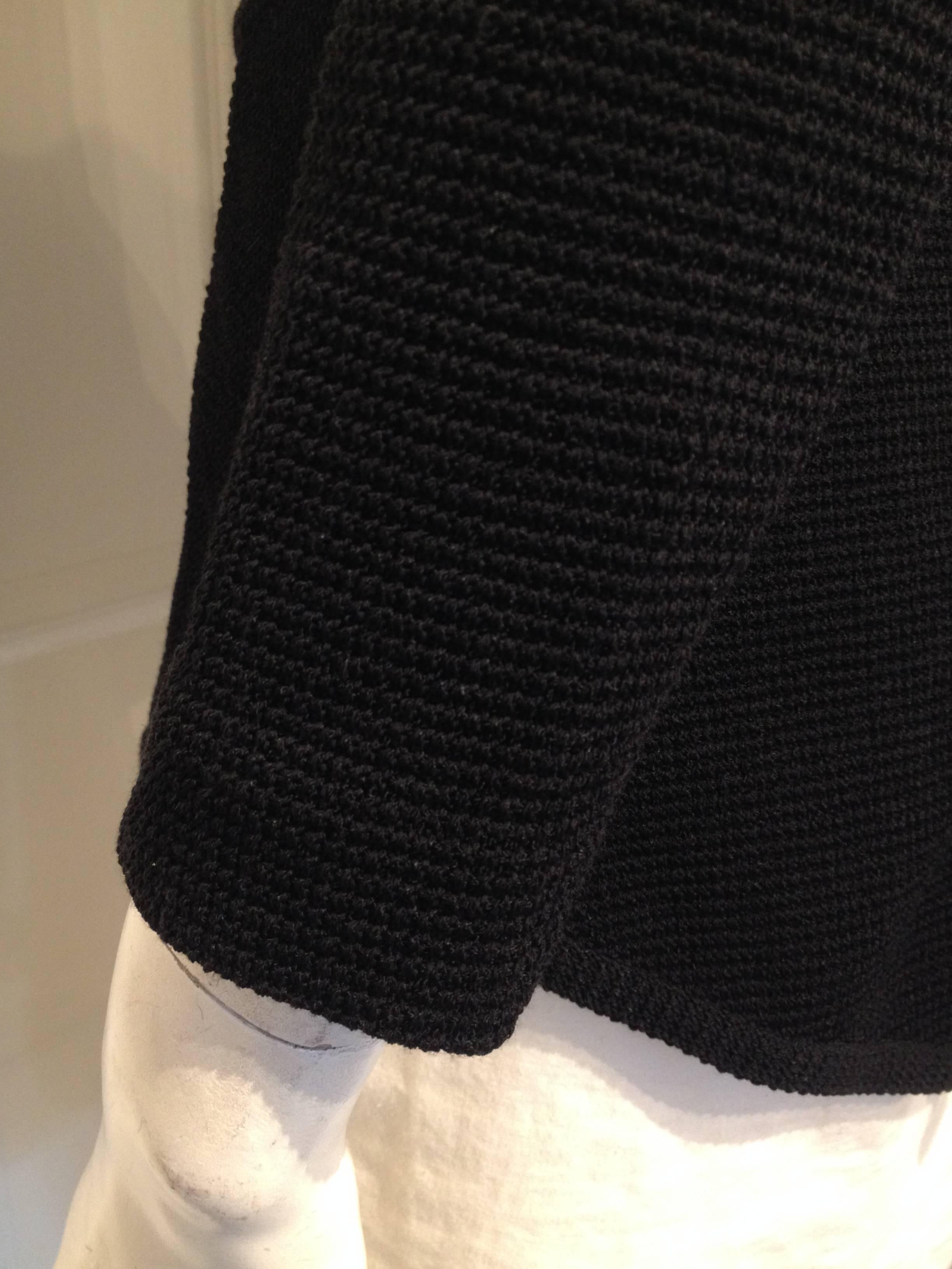 Givenchy Black Knit Blazer Size XS 3