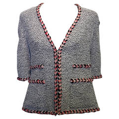 Chanel Black and  White Jacket