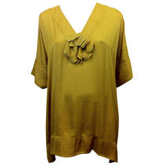 Lanvin Golden Silk Tunic