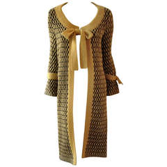 Missoni Yellow & Green Knit Coat