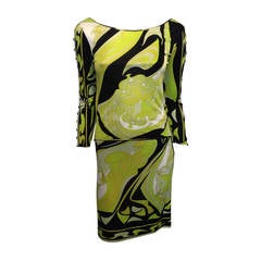 Emilio Pucci Lime Green and Black Skirt Outfit Emilio Pucci Lime Green and Black Skirt Outfit