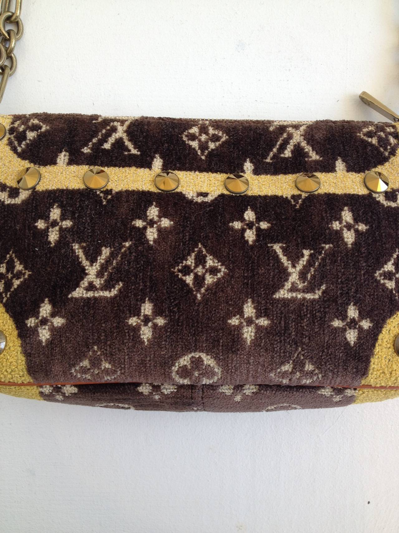 Louis Vuitton Brown Monogram Carpet Purse at 1stdibs