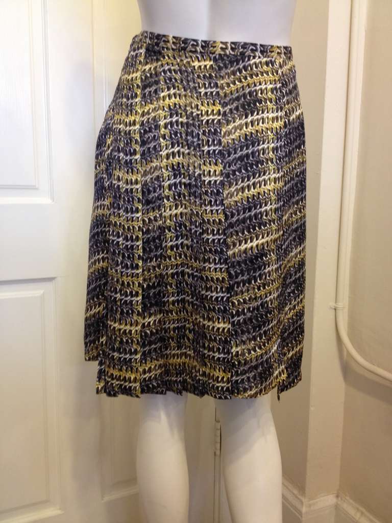 Peter Pilotto Printed Skirt In Excellent Condition In San Francisco, CA