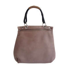 Marni Taupe Convertible Handbag