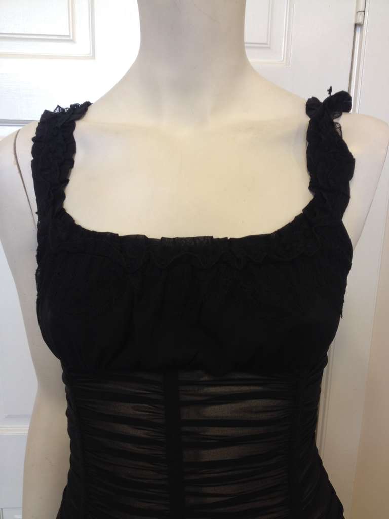 Dolce and Gabbana Black Dress In Excellent Condition In San Francisco, CA
