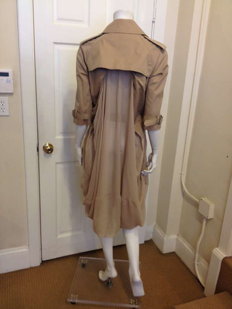 Junya Watanabe for Comme des Garcons Trench Coat In Excellent Condition In San Francisco, CA