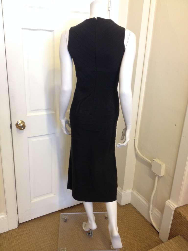 Women's Prada Black Midlength Bandage Dress