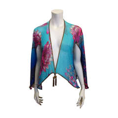 Matthew Williamson Blue and Pink Top Matthew Williamson Blue and Pink Top