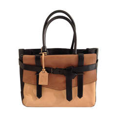Reed Krakoff Tan and Beige Boxer Tote