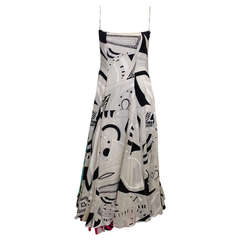 Pucci Black and White Evening Dress