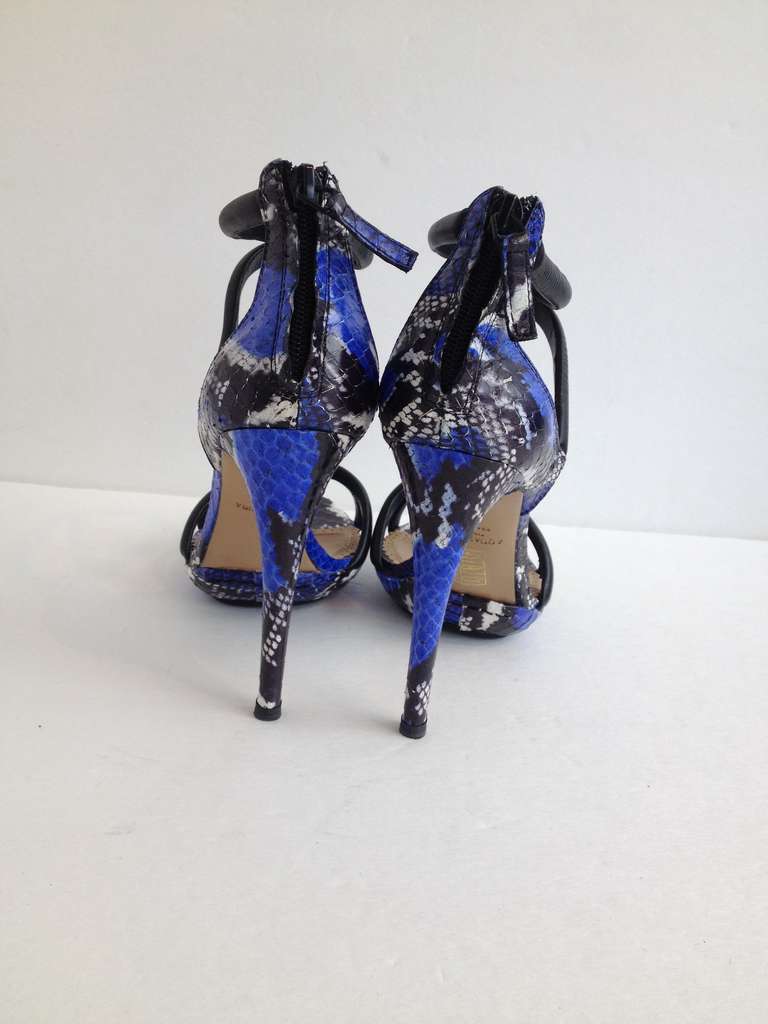 aquazzura blue sandals