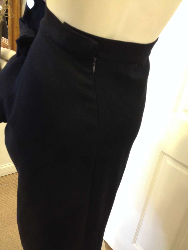 Women's Marni Navy Skirt with Bow