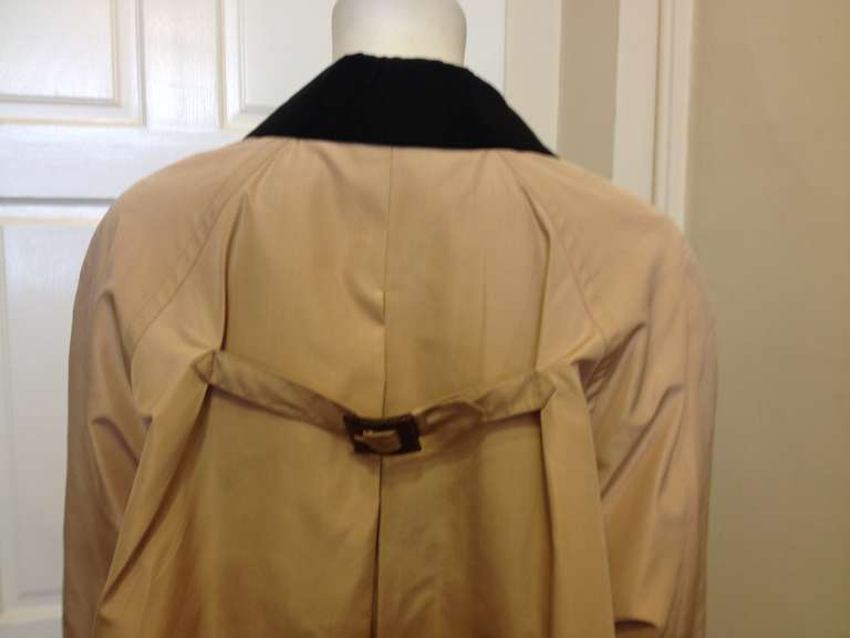 Women's Hermes Khaki Trench Coat