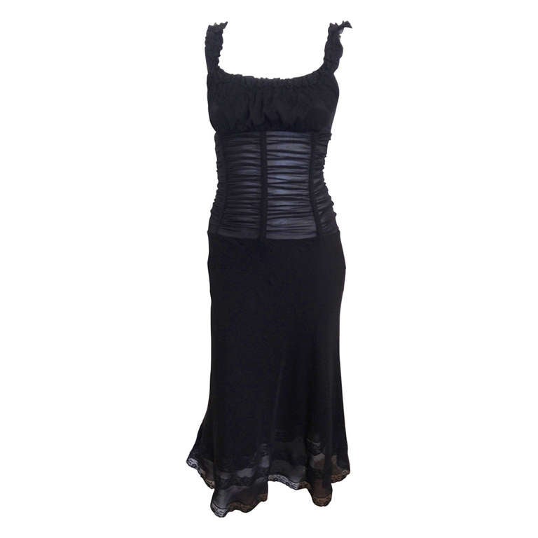 Dolce and Gabbana Black Dress