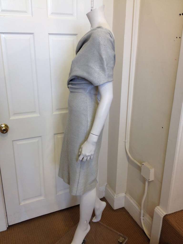 Victoria Beckham Gray Dress