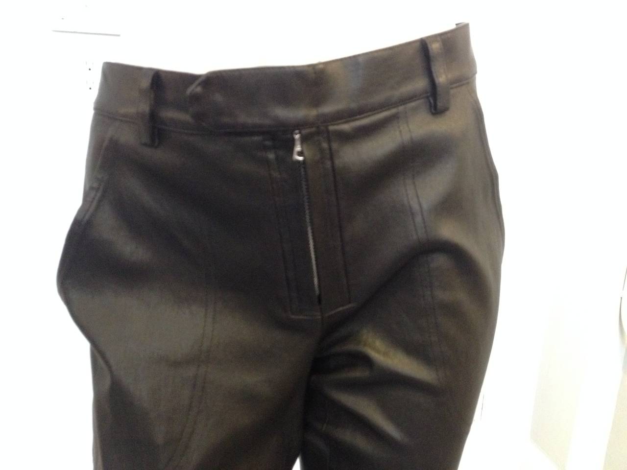 the row leather pants