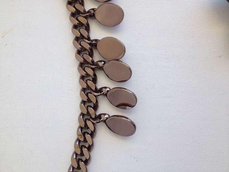 Contemporary Givenchy Bronze Curb Chain