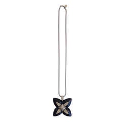 Givenchy Crystal Star Pendant Necklace