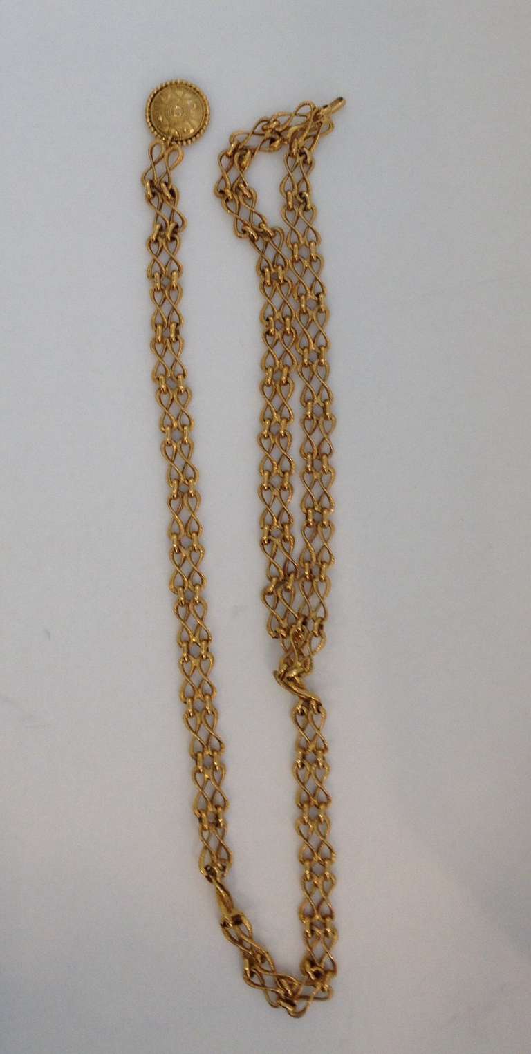 Chanel Gold Chain Belt 1