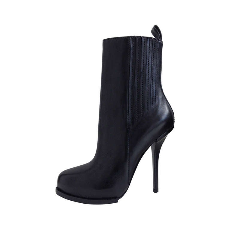 Alexander Wang Black Leather Boots