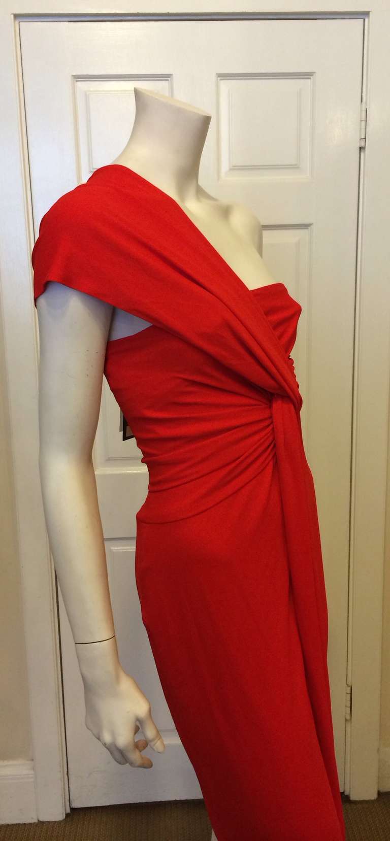 Kaufman Franco Red Dress 1