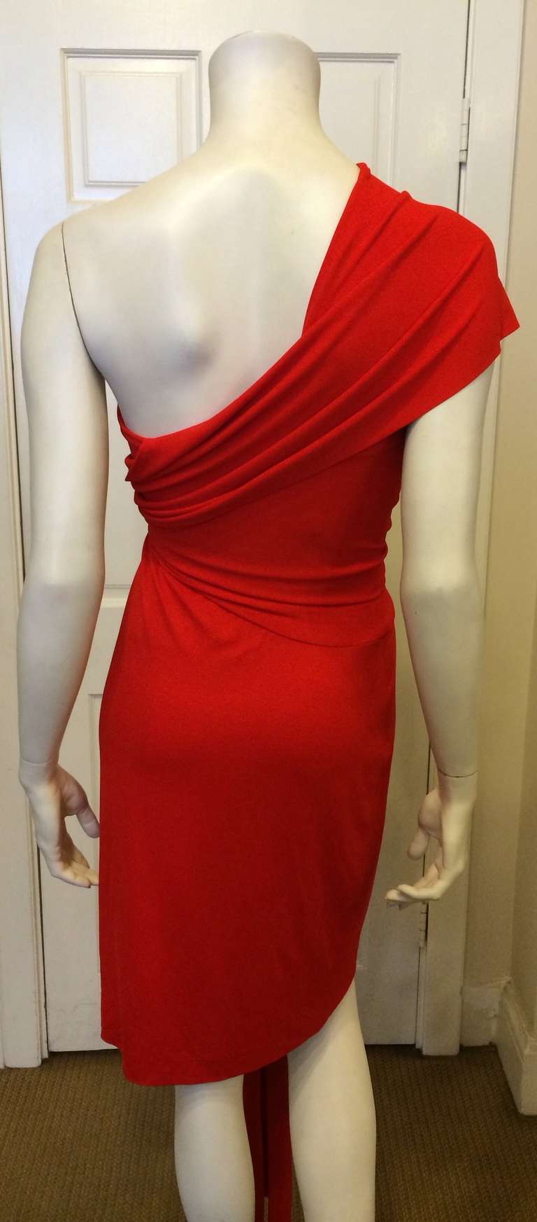 Kaufman Franco Red Dress 2