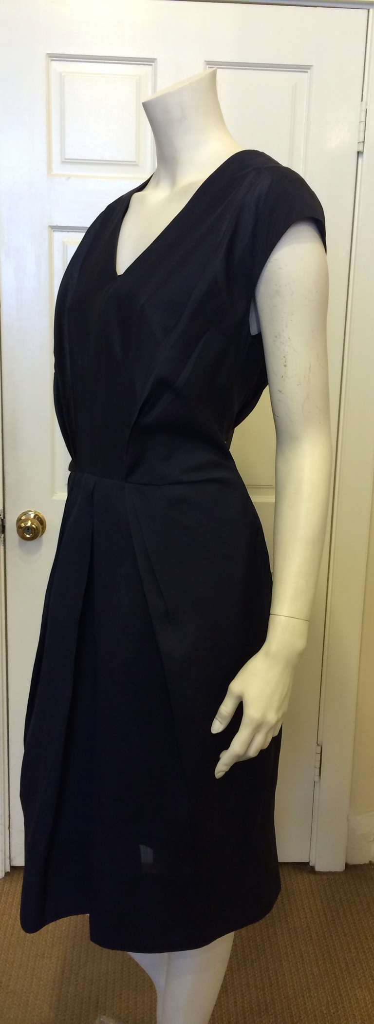 Marni Midnight Blue Dress In Excellent Condition In San Francisco, CA