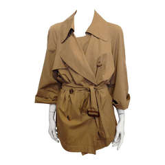 Lanvin Khaki Trench Coat