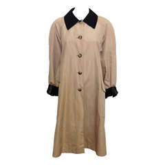 Hermes Khaki Trench Coat