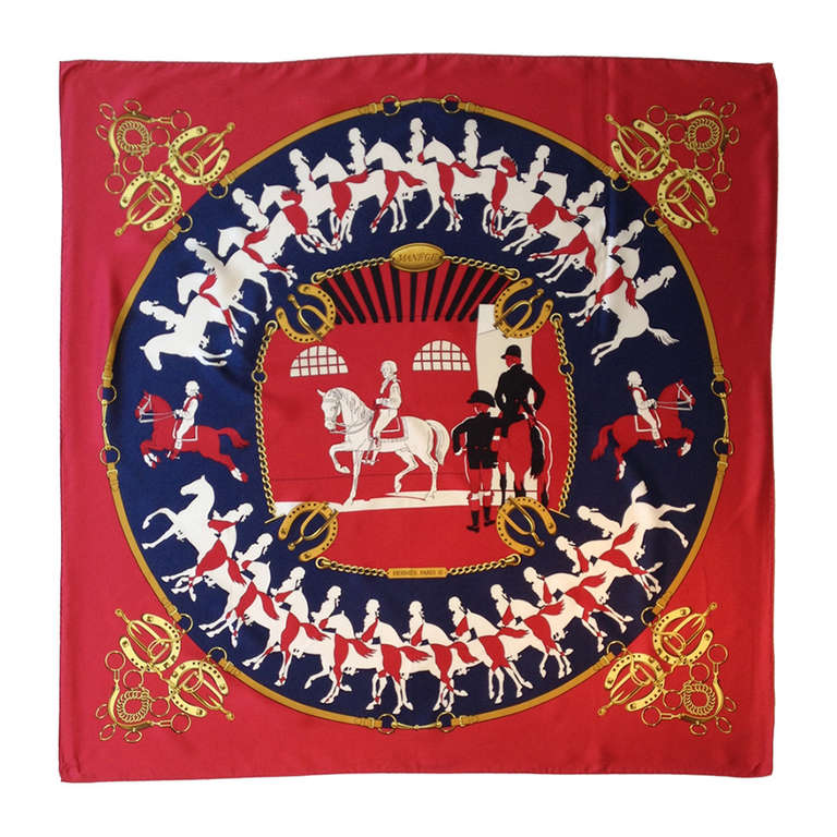 Hermes Manege Scarf